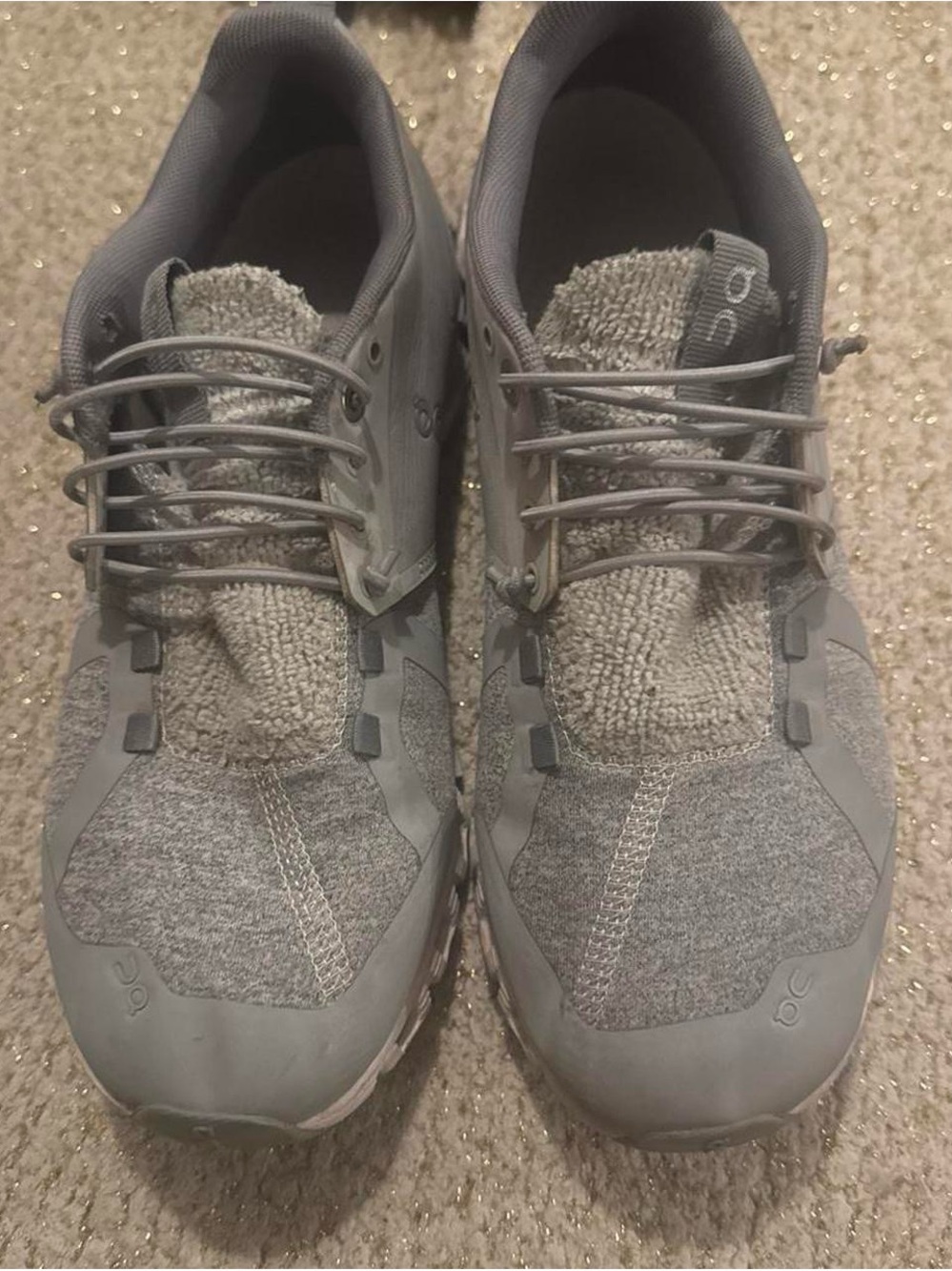 On Running Cloud Women’s Grey Running Shoes